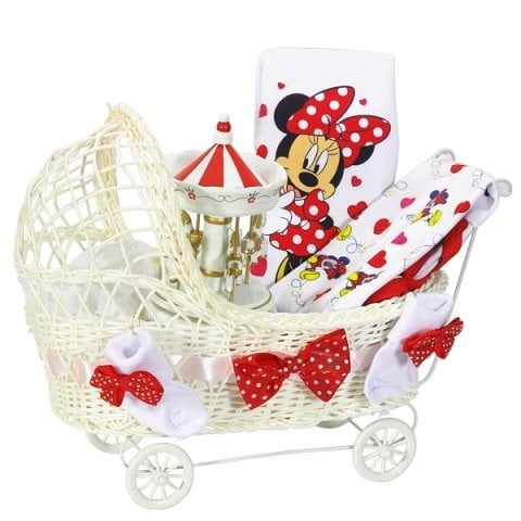 Minnie Bebek Hediye Sepeti