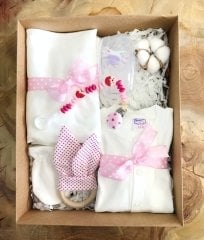 Yenidoğan Dolu Dolu Kız Hediye Kutusu