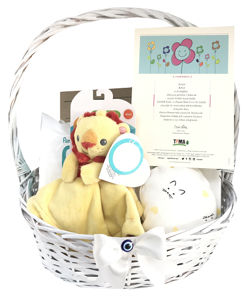 Bir Fidan Bir Can Bebek Hediye Sepeti